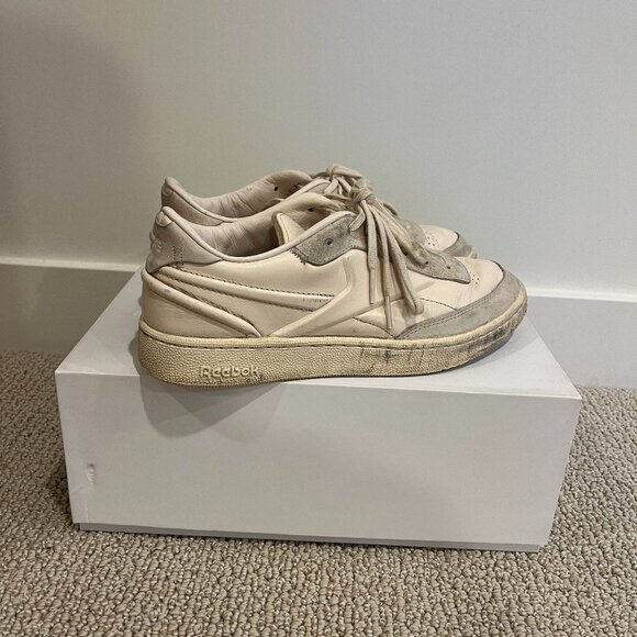 Reebok Victoria Beckham Leather Suede Sneakers Women Size 7.5 - Picture 1 of 8